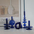 Candleholders - Blue Vase Glass Container