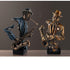 FINAL Music Band Saxophone Bust Statue