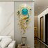 Peacock Clock -  Chinese style wall clock, living room, peacock decoratio