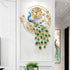 Peacock Clock  - Wall Clock Modern Design Stylish Wall Clock UnusualDecor