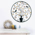 Metal Wall Art Decoration - Bird Tree