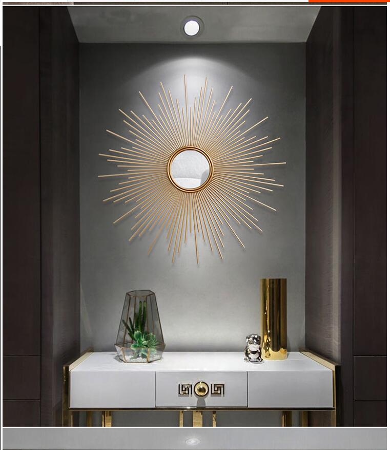 Mirror - Sun Shape Wall Mirror Decorative