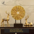 Standing Disk - Modern Luxury Resin Lucky Deer and Decorative Standing Disk Set