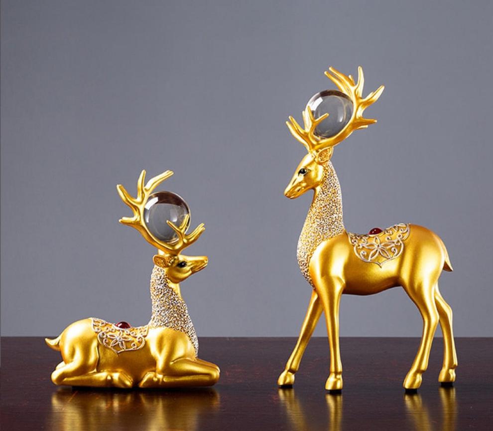 Standing Disk - Deer ornaments creative home furnishings Ornaments