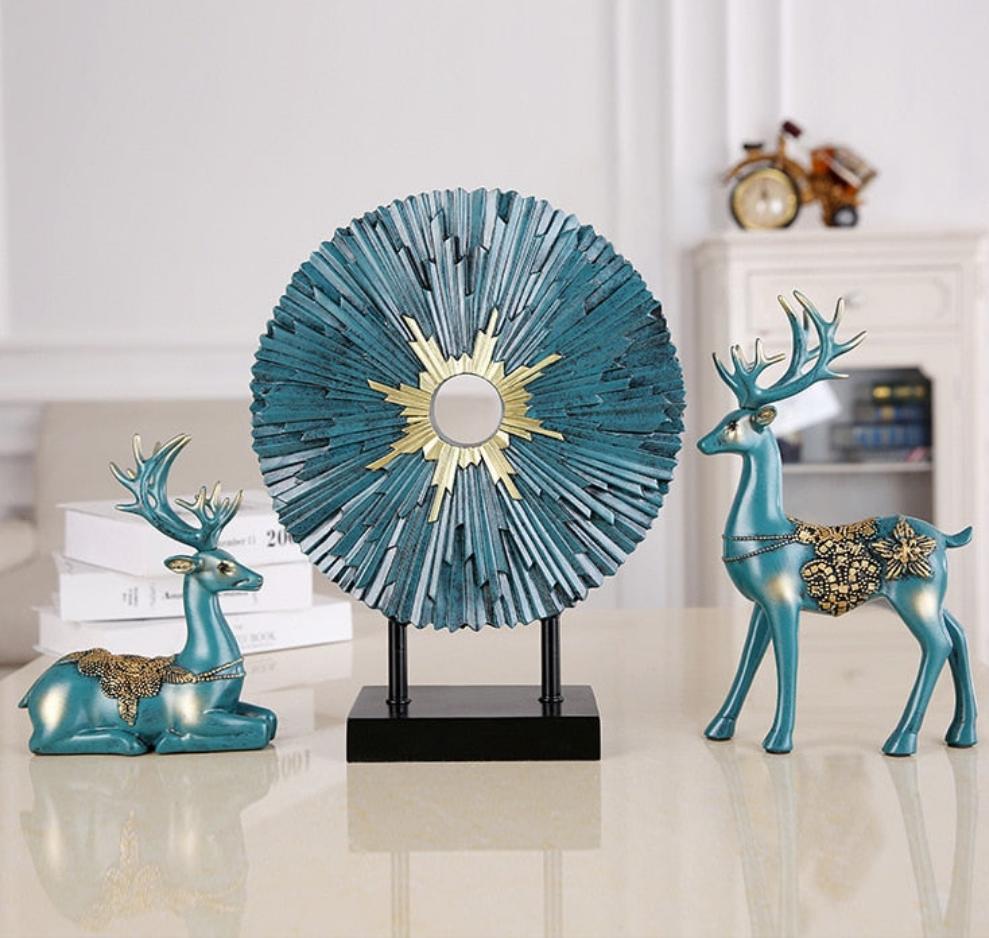 Standing Disk - High-End Deer Nordic Home Decoration