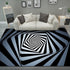 Living Room Designer Carpets - Blue Abstract designs