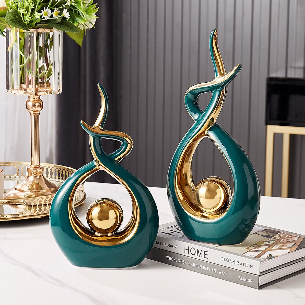 Abstract Ornaments  - Modern Luxurious Living Room Home Decoration Accessories