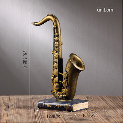 Music Band Instrument Violin Saxophone Trumpet