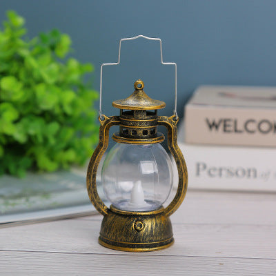 Candleholder -  Glass Cover Lantern Candelabra Kerosene Lamp