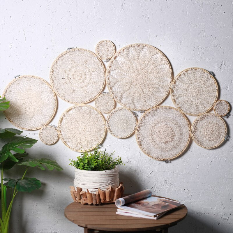 Dream Catcher - Set Round Wall Hanging Tapestry Sets