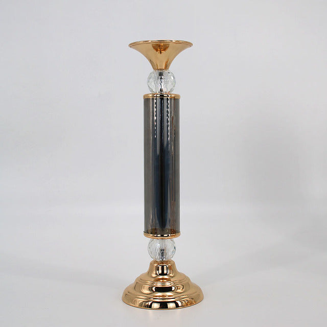 Candleholders - Gold Metal