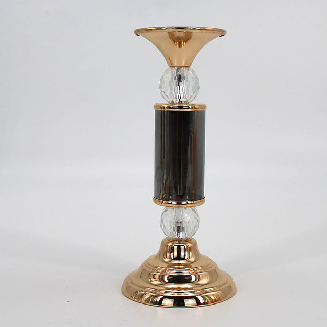 Candleholders - Gold Metal