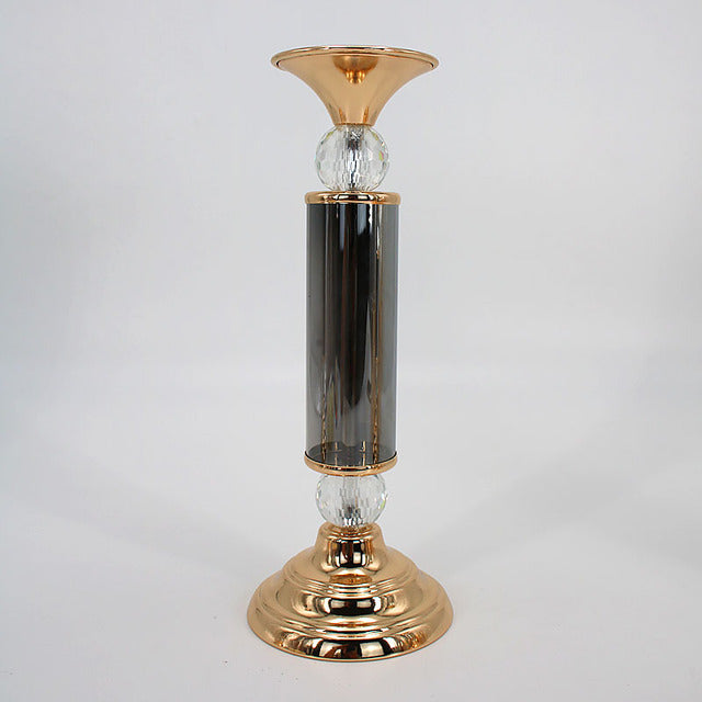 Candleholders - Gold Metal