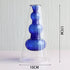 Candleholders - Blue Vase Glass Container