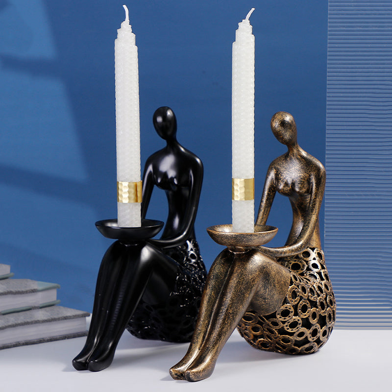 Candle holder Decorative Figures