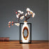 Hollow Donut Oval Vase - Ornaments Light Luxury Modern Decoration