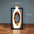 Hollow Donut Oval Vase - Ornaments Light Luxury Modern Decoration