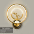 FINAL LED Chines Copper and Jade  Wall Lamp