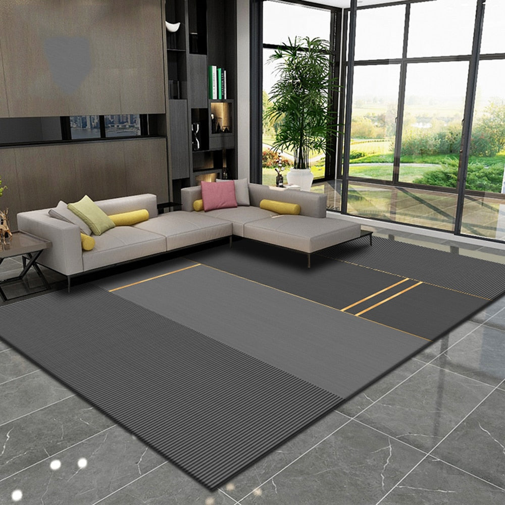 Living Room Designer Carpets - Ash Abstract Designs