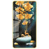 Rectangular Vertical Crystal Porcelain Clock Wall Hanging