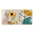 FINAL Rectangular Landscape Crystal Porcelain Clock Wall Hanging
