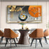 FINAL Rectangular Crystal Porcelain Clock Wall Hanging