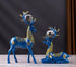 Deer Standing Disk - European Deer Furnishings Home Accessories High-end Decoration