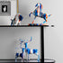 Graffiti Mini Sculptures - Nordic Pop Art Deer Ornaments Creative Luxury Living Room Decor