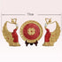 Ceramic Plate - Dancing Girls Decorative Ornaments