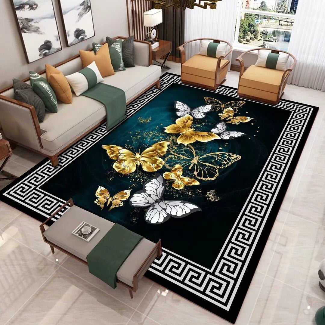 Living Room Designer Carpets - Butterfly