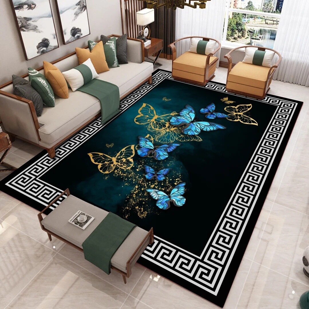 Living Room Designer Carpets - Butterfly