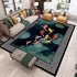 Living Room Designer Carpets - Koi Fish