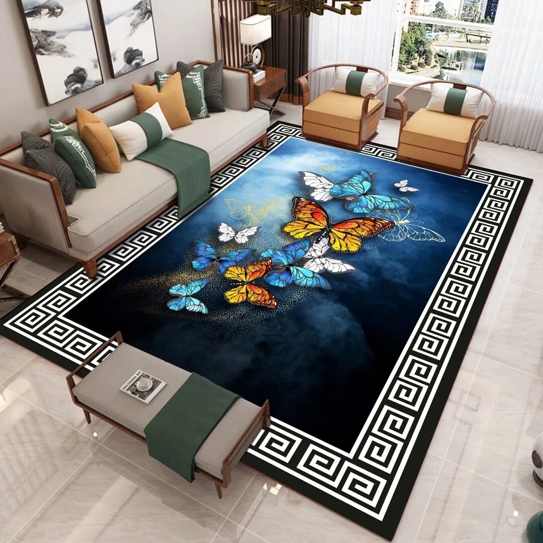 Living Room Designer Carpets - Butterfly