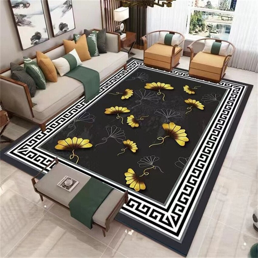 Living Room Designer Carpets - Peacock