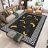 Living Room Designer Carpets - Gold and Deer