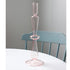 Candle Holders and Vase - Glass Candle Holder for Decorative Candlestick Holder and Flower Vase