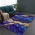 Living Room Designer Carpets - Blue Abstract designs