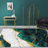 Living Room Designer Carpets - Green and Gold Designs