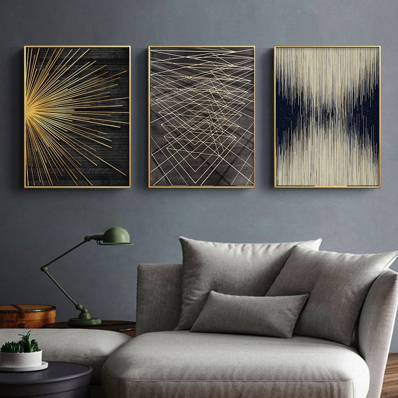 Canvas Vertical Abstract Designs