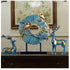 Standing Disk - Decorative Standing Disk with Modern Luxury Lucky Deer Resin Set