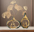 Hollow Donut Oval Vase - Luxury high-end living room vase decorations