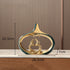 Hollow Donut Oval Vase - Luxury high-end living room vase decorations