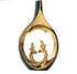 Hollow Donut Oval Vase - Luxury high-end living room vase decorations