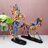 Graffiti Mini Sculptures - 3D Graffiti Horse Figurine Store Horse Statue Collections Craft