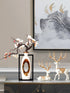 Hollow Donut Oval Vase - Ornaments Light Luxury Modern Decoration