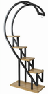 Decorative Shelfs  -  Heart-Shaped Plant Stands for Outdoor Organizer