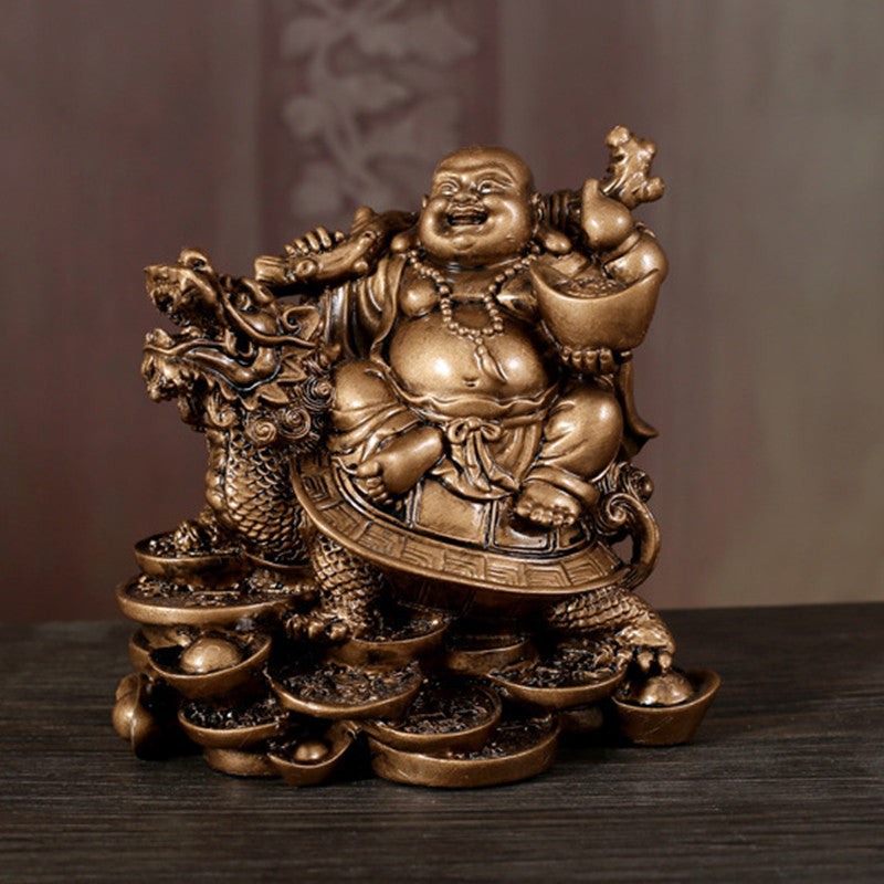 Statue Laughing Buddha Figure Art Sculpture