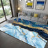 Living Room Designer Carpets - Blue Abstract designs