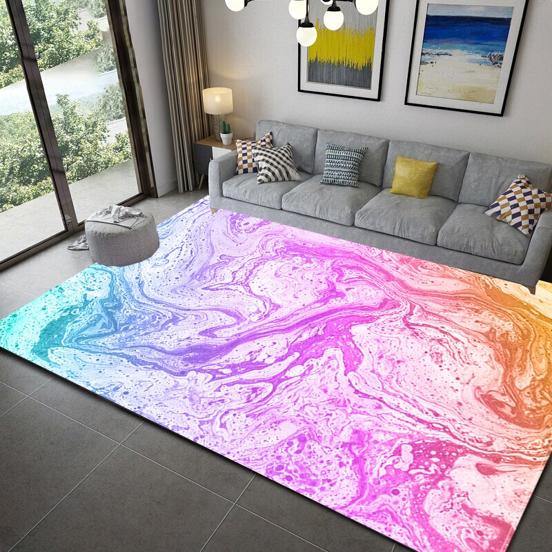 Living Room Designer Carpets - Pink Cloud designs