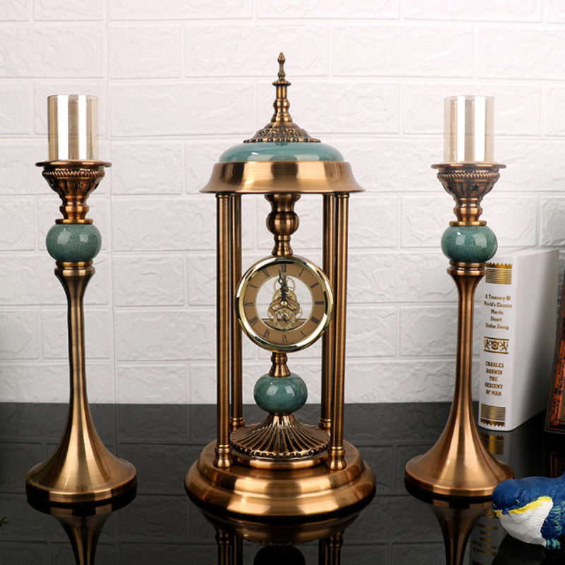 Candle Holders/  Table Clock